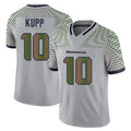 Tocy S.Seahawks #10 Cooper Kupp Player Grey Limited 2025 Rivalries Collection Home Game Stitched Jerseys