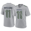 Tocy S.Seahawks #11 Jaxon Smith-Njigba Player Gray Atmosphere Fashion Home Game Stitched Jerseys