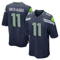 Tocy S.Seahawks #11 Jaxon Smith-Njigba Player Navy Home Game Stitched Jerseys