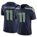 Tocy S.Seahawks #11 Jaxon Smith-Njigba Player Navy Limited Vapor F.U.S.E. Home Game Stitched Jerseys