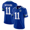 tocy S.Seahawks #11 Jaxon Smith-Njigba Player Royal 50th Season Vapor F.U.S.E. Limited Stitched Jerseys