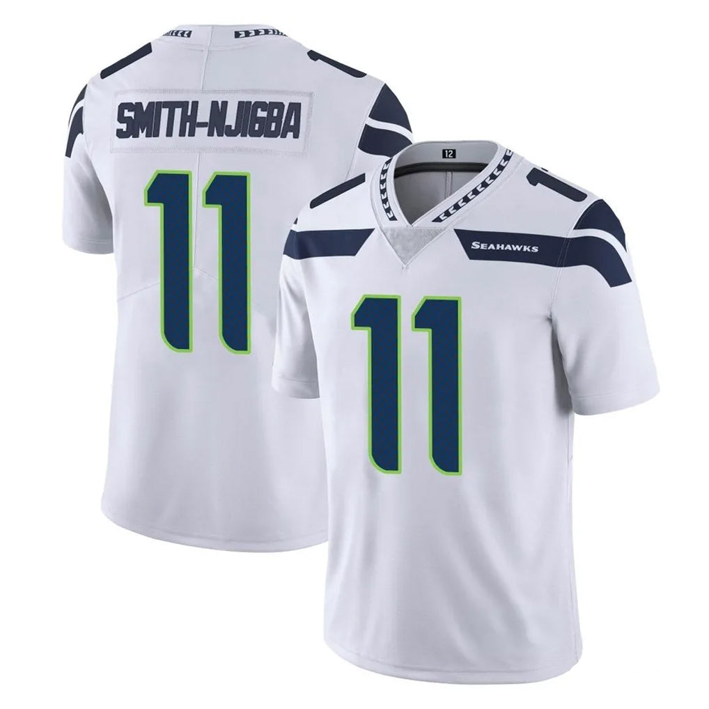 Tocy S.Seahawks #11 Jaxon Smith-Njigba Player White Limited Vapor Untouchable Home Game Stitched Jerseys