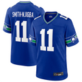 tocy S.Seahawks #11 Jaxon Smith-Njigba Royal Throwback Player Game Stitched American Stitched Jerseys