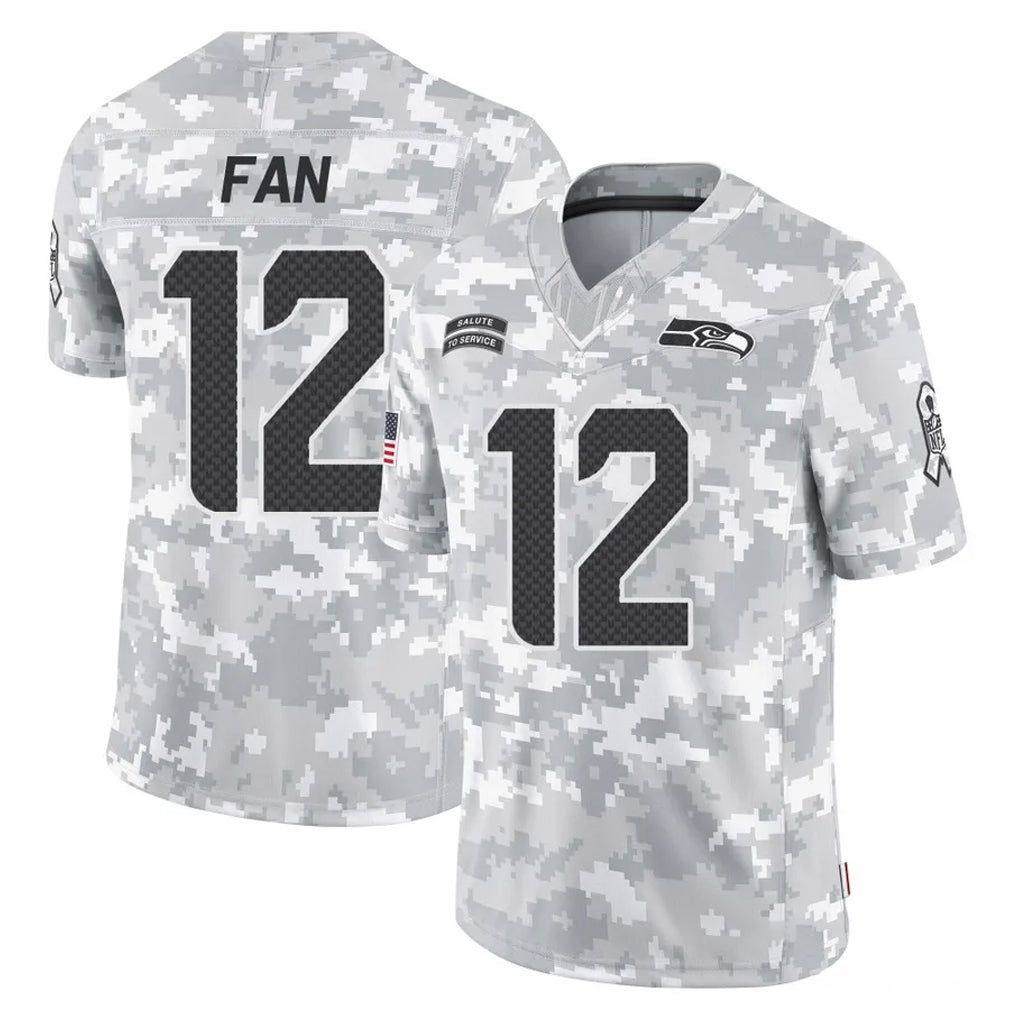 Tocy S.Seahawks #12 12th Fan Player Arctic Camo Limited Salute To Service Home Game Stitched Jerseys