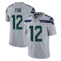 Tocy S.Seahawks #12 12th Fan Player Gray Limited Vapor Untouchable Home Game Stitched Jerseys