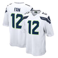 Tocy S.Seahawks #12 12th Fan Player White Home Game Stitched Jerseys