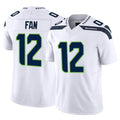 Tocy S.Seahawks #12 12th Fan Player White Limited Vapor F.U.S.E. Home Game Stitched Jerseys