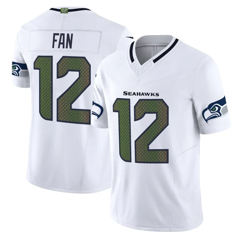 Tocy S.Seahawks #12 12th Fan Player Whitel Rivalries Vapor Limited Home Game Stitched Jerseys