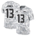 Tocy S.Seahawks #13 Ernest Jones IV Player Arctic Camo Limited Salute To Service Home Game Stitched Jerseys