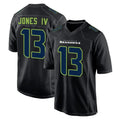 Tocy S.Seahawks #13 Ernest Jones IV Player Black Limited Fashion Home Game Stitched Jerseys