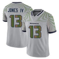 Tocy S.Seahawks #13 Ernest Jones IV Player Grey Limited 2025 Rivalries Collection Home Game Stitched Jerseys