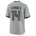 tocy S.Seahawks #14 Sam Darnold 2025 Rivalries Collection Game Wolf Gray Stitched Jerseys