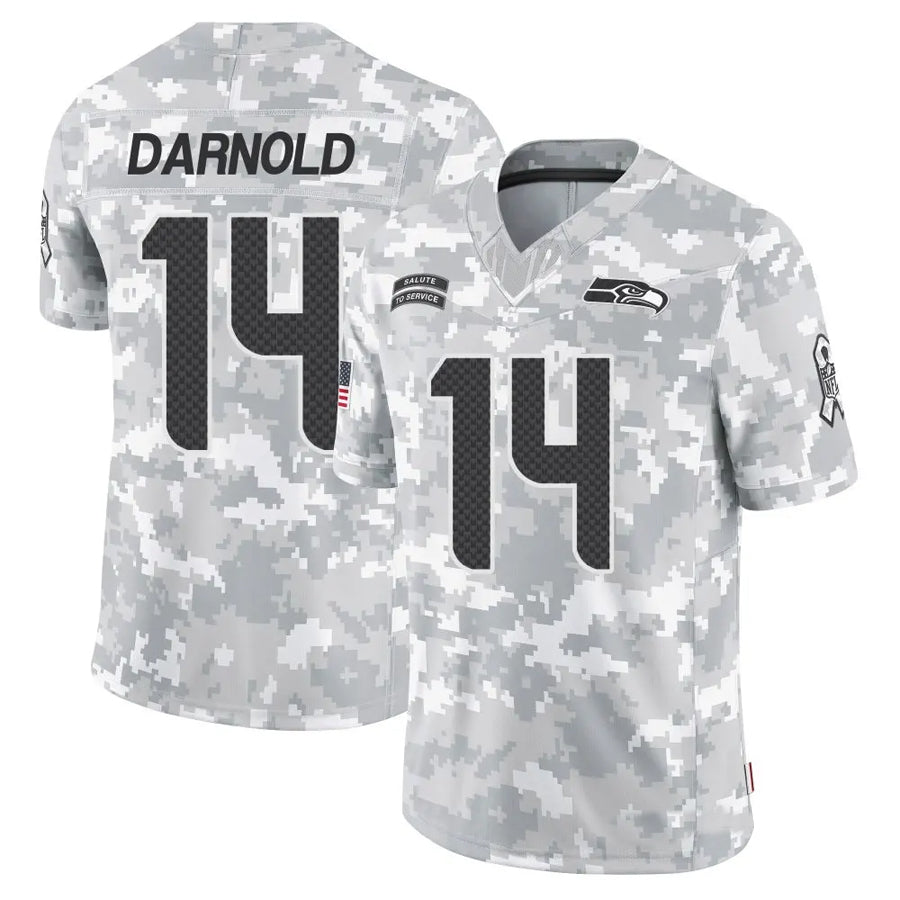 tocy S.Seahawks #14 Sam Darnold Player Arctic Camo Salute to Service Limited Football Jerseys