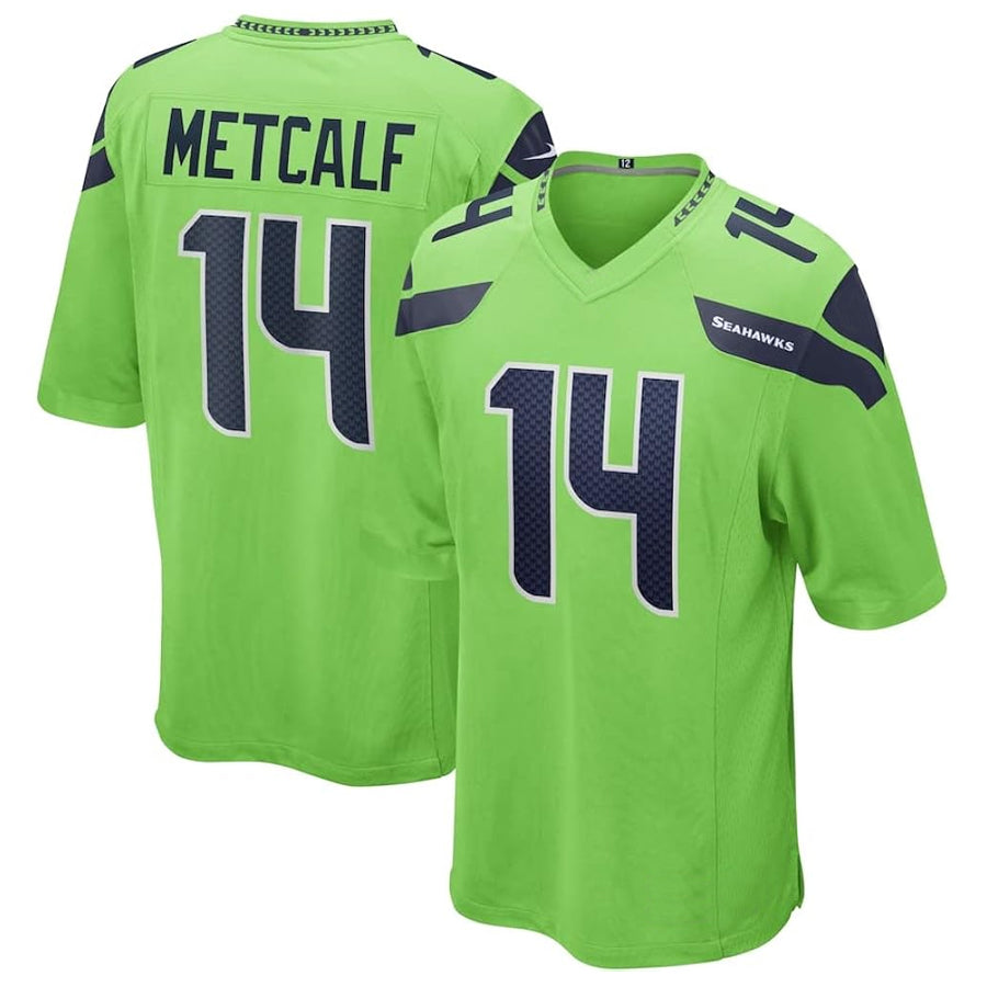tocy S.Seahawks #14 Sam Darnold Player Green Home Game Football Jersey