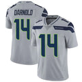 tocy S.Seahawks #14 Sam Darnold Player Grey Vapor Limited Football Jerseys