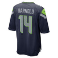tocy S.Seahawks #14 Sam Darnold Player Navy Home Game Football Jerseys