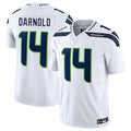 tocy S.Seahawks #14 Sam Darnold Player White Vapor F.U.S.E. Limited Football Jerseys