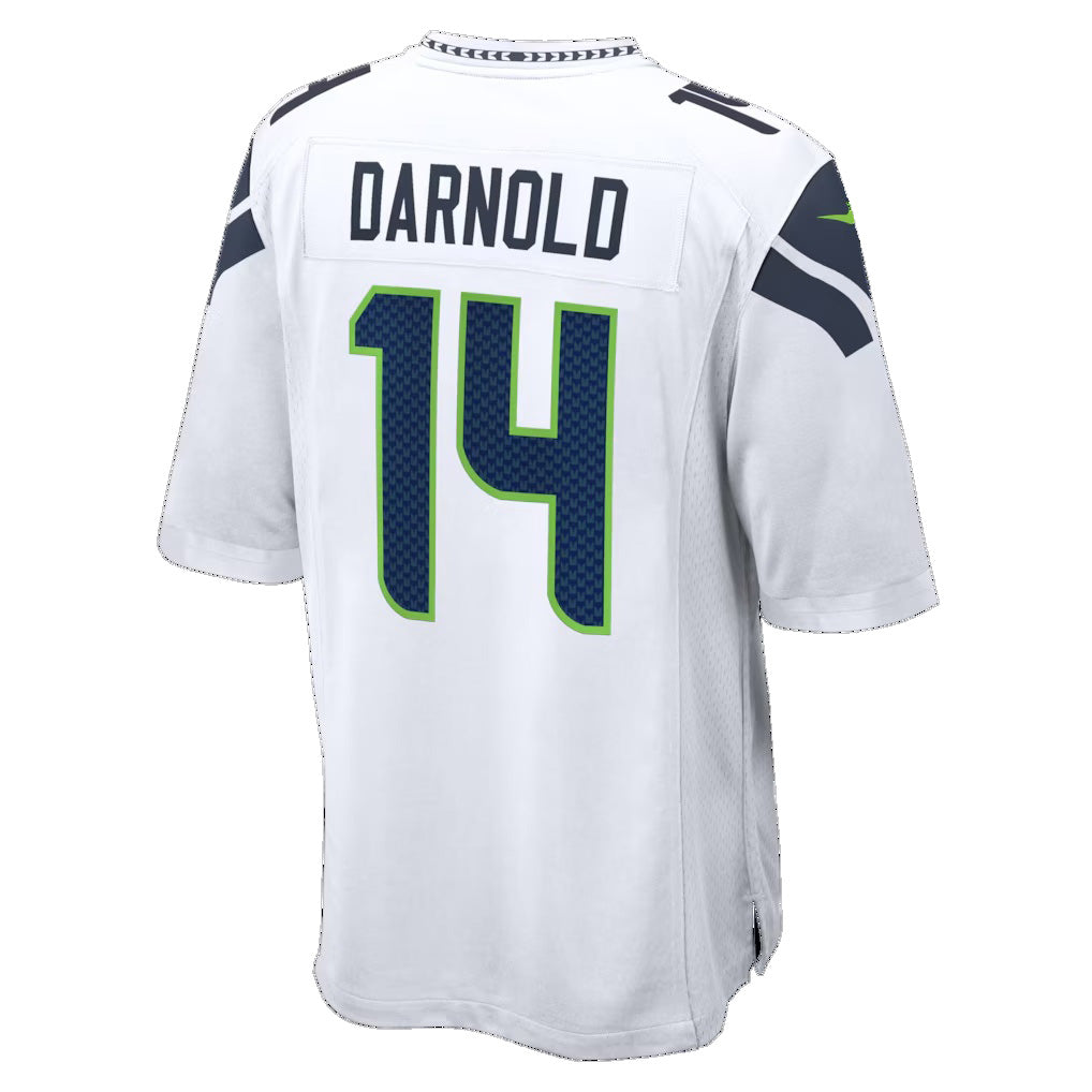 tocy S.Seahawks #14 Sam Darnold White Game Stitched Jerseys