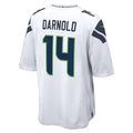 tocy S.Seahawks #14 Sam Darnold White Game Stitched Jerseys
