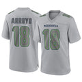 Tocy S.Seahawks #18 Elijah Arroyo Player Gray Atmosphere Fashion Home Game Stitched Jerseys