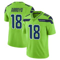 Tocy S.Seahawks #18 Elijah Arroyo Player Green Limited Color Rush Home Game Stitched Jerseys