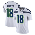 Tocy S.Seahawks #18 Elijah Arroyo Player White Limited Vapor Untouchable Home Game Stitched Jerseys