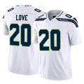 Tocy S.Seahawks #20 Julian Love Player White Limited Vapor F.U.S.E. Home Game Stitched Jerseys