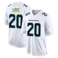 Tocy S.Seahawks #20 Julian Love Player White Tundra Fashion Home Game Stitched Jerseys