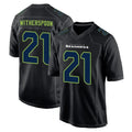 Tocy S.Seahawks #21 Devon Witherspoon Player Black Limited Fashion Home Game Stitched Jerseys