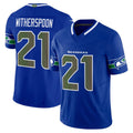 Tocy S.Seahawks #21 Devon Witherspoon Player Royal Rivalries Vapor Limited Home Game Stitched Jerseys