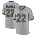 Tocy S.Seahawks #22 Rashid Shaheed Player Grey 2025 Rivalries Collection Home Game Stitched Jerseys