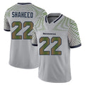Tocy S.Seahawks #22 Rashid Shaheed Player Grey Limited 2025 Rivalries Collection Home Game Stitched Jerseys