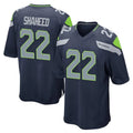 Tocy S.Seahawks #22 Rashid Shaheed Player Navy Home Game Stitched Jerseys