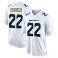 Tocy S.Seahawks #22 Rashid Shaheed Player White Tundra Fashion Home Game Stitched Jerseys