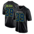 Tocy S.Seahawks #39 Ty Okada Player Black Limited Fashion Home Game Stitched Jerseys
