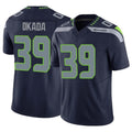 Tocy S.Seahawks #39 Ty Okada Player Navy Limited Vapor F.U.S.E. Home Game Stitched Jerseys