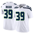 Tocy S.Seahawks #39 Ty Okada Player White Limited Vapor F.U.S.E. Home Game Stitched Jerseys