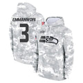 Tocy S.Seahawks #3 Nick Emmanwori Player Arctic Camo Limited Salute to Service Pullover Hoodies Game Stitched Jerseys