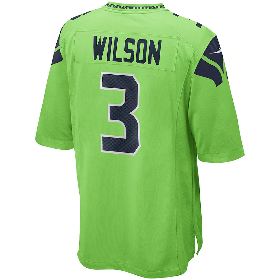 tocy S.Seahawks #3 Nick Emmanwori Player Green Game Football Jerseys