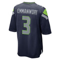 tocy S.Seahawks #3 Nick Emmanwori Player Navy Home Game Football Jersey