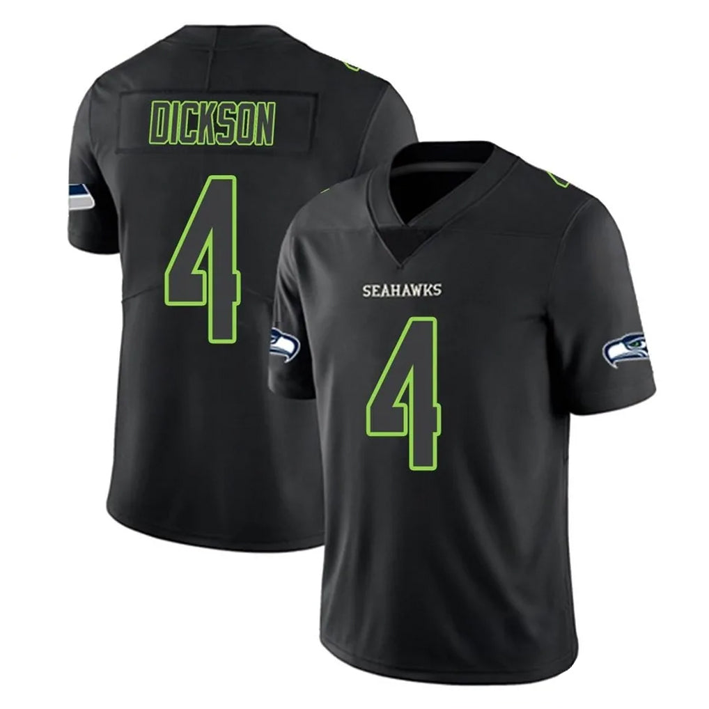 Tocy S.Seahawks #4 Michael Dickson Player Black Impact Limited Home Game Stitched Jerseys