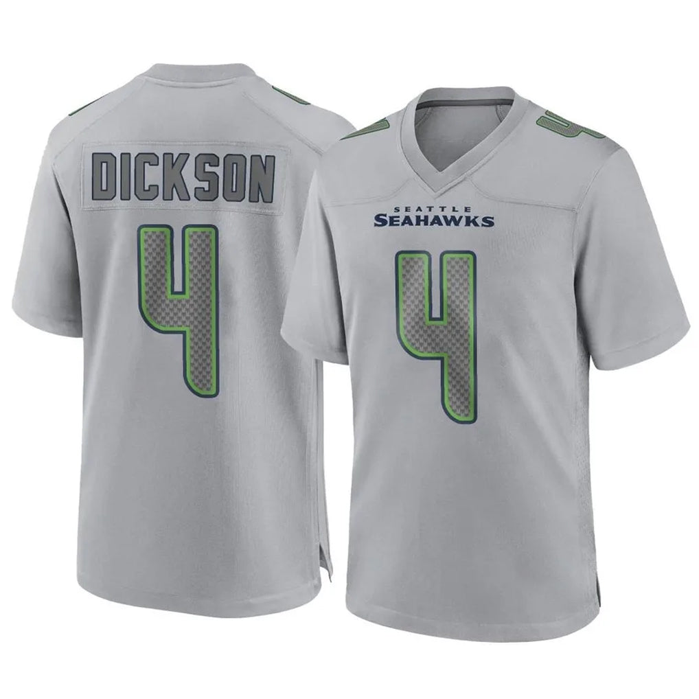 Tocy S.Seahawks #4 Michael Dickson Player Gray Atmosphere Fashion Home Game Stitched Jerseys