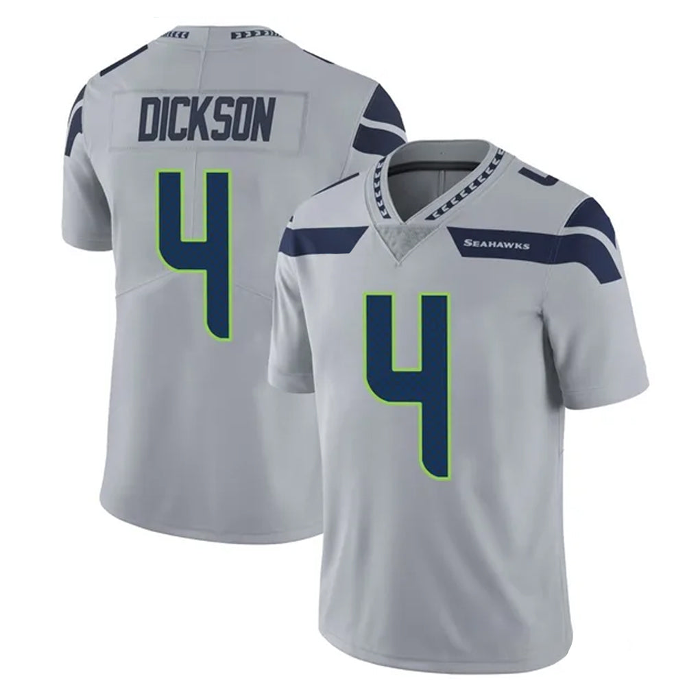 Tocy S.Seahawks #4 Michael Dickson Player Gray Limited Vapor Untouchable Home Game Stitched Jerseys