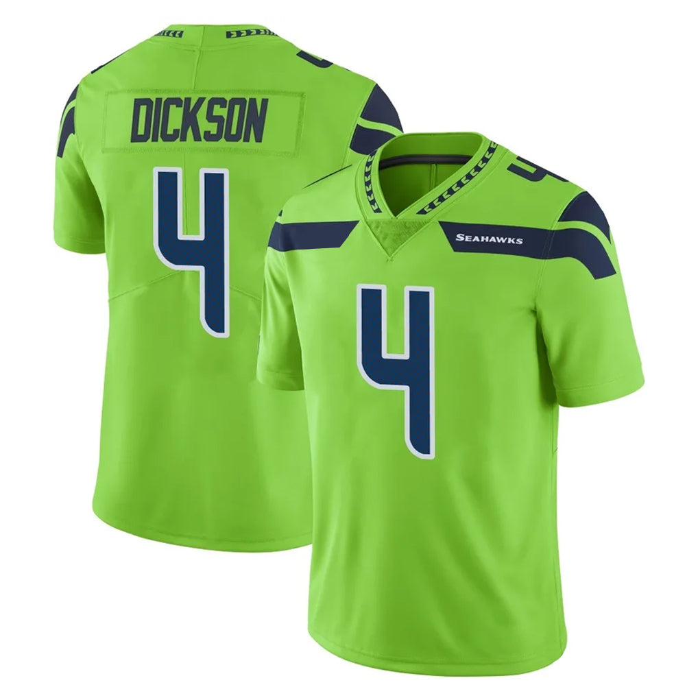 Tocy S.Seahawks #4 Michael Dickson Player Green Limited Color Rush Home Game Stitched Jerseys