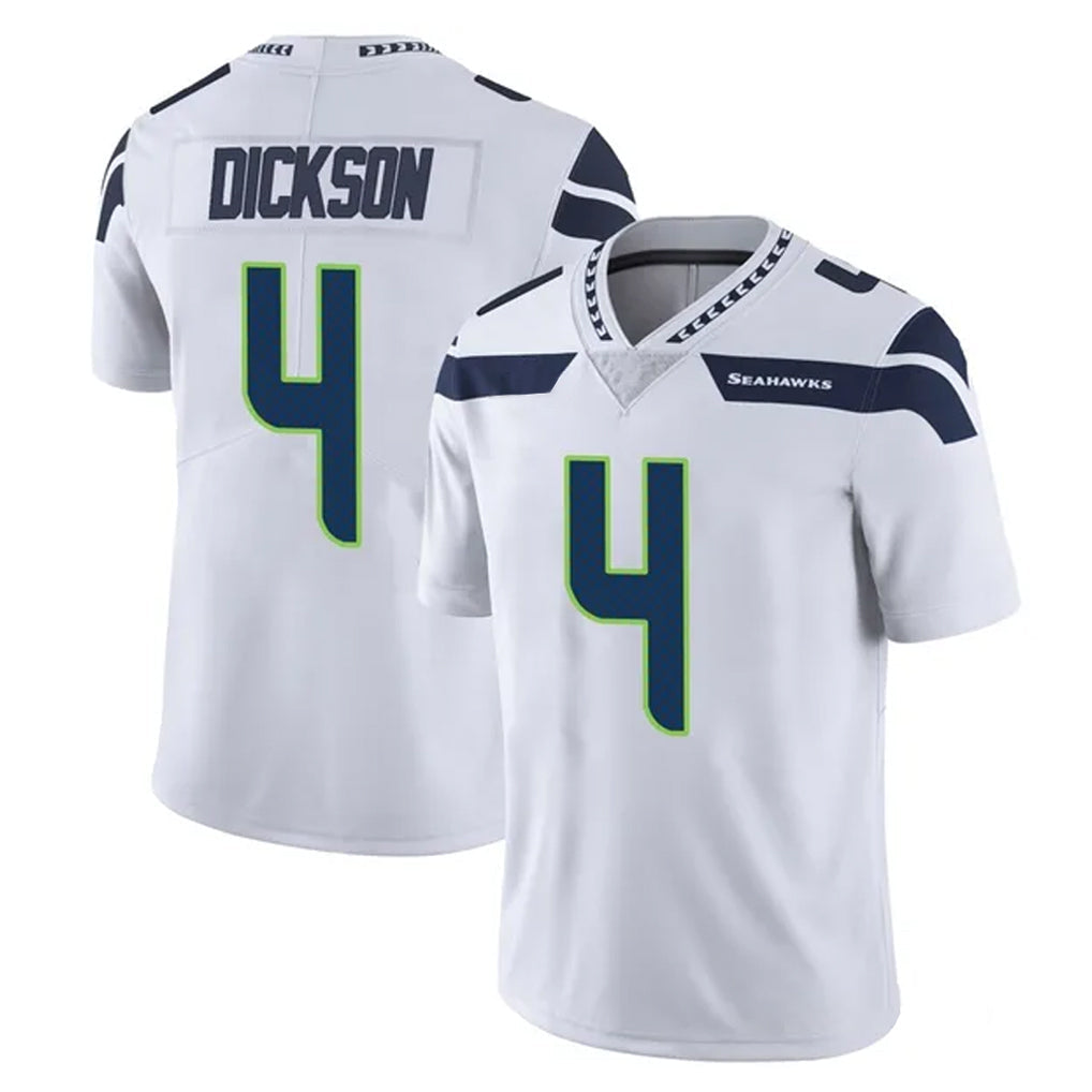 Tocy S.Seahawks #4 Michael Dickson Player White Limited Vapor Untouchable Home Game Stitched Jerseys