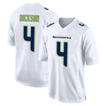 Tocy S.Seahawks #4 Michael Dickson Player White Tundra Fashion Home Game Stitched Jerseys