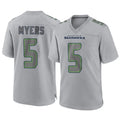 Tocy S.Seahawks #5 Jason Myers Player Gray Atmosphere Fashion Home Game Stitched Jerseys