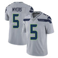 Tocy S.Seahawks #5 Jason Myers Player Gray Limited Vapor Untouchable Home Game Stitched Jerseys