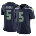 Tocy S.Seahawks #5 Jason Myers Player Navy Limited Vapor F.U.S.E. Home Game Stitched Jerseys