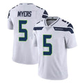Tocy S.Seahawks #5 Jason Myers Player White Limited Vapor Untouchable Home Game Stitched Jerseys